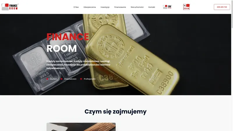Strona Financeroom.pl