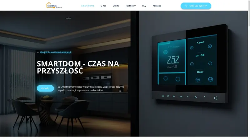Strona SmartHomeInstalacje.pl